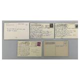 Group Of Vintage Postcards And Souvenir Views Including Wisconsin Dells And More