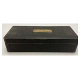 Vintage Otoscope In Original Box With Doctors name