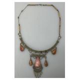 Unique Vintage Style Ornate Necklace