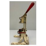 Vintage Betty Potter 10H French Fry Cutter 14" Tall