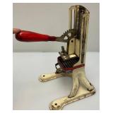 Vintage Betty Potter 10H French Fry Cutter 14" Tall