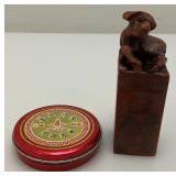Misc. Vintage Oriental Lacquered Collectibles And More
