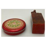Misc. Vintage Oriental Lacquered Collectibles And More