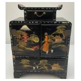 Misc. Vintage Oriental Lacquered Collectibles And More