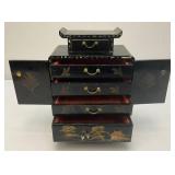Misc. Vintage Oriental Lacquered Collectibles And More