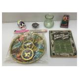 Misc. Vintage Collectibles Including Dashboard Hula Girl And more