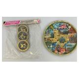 Misc. Vintage Collectibles Including Dashboard Hula Girl And more