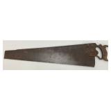 Vintage Hand Saws And Long Handled Axe
