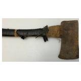 Vintage Hand Saws And Long Handled Axe