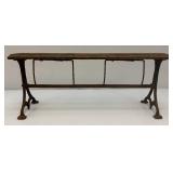 Antique General Store Butcher Paper Cutter, meat Wrap Cutter 29"