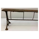 Antique General Store Butcher Paper Cutter, meat Wrap Cutter 29"