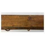 Antique General Store Butcher Paper Cutter, meat Wrap Cutter 29"