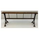 Antique General Store Butcher Paper Cutter, meat Wrap Cutter 29"