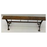 Antique General Store Butcher Paper Cutter, meat Wrap Cutter 29"