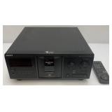 SONY Compact Disc Player CDP-CX300 Mega Storage CD Player With Remote (Works)