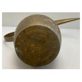 Very Large Heavy Etched Brass Antique Middle Eastern Dallah Coffee/Tea Pot Arabic 31" Tall