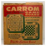 Vintage CARROM Gameboard In Original Box