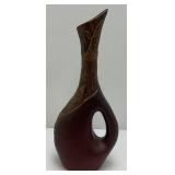 Large MCM Modern Abstract Cutout Vase 19 1/4"