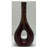 Large MCM Modern Abstract Cutout Vase 21""
