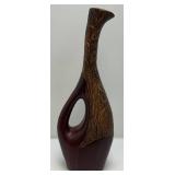 Large MCM Modern Abstract Cutout Vase 25 3/4"