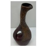 Large MCM Modern Abstract Cutout Vase 25 3/4"