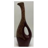 Large MCM Modern Abstract Cutout Vase 25 3/4"