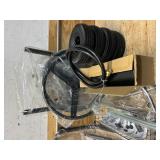 Ironton Garden Hose Reel Cart, 300ft. Capacity, Fits 5/8in. Hose, 10in. Pneumatic Tires