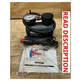 Ironton 12 Volt Portable Tire Inflator, 300 Max. PSI, 0.3 CFM
