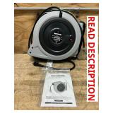 Strongway Retractable Cord Reel, 65ft.L, 12/3, Triple Tap