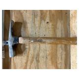 Klutch 16-Oz. Brick Hammer, 12.8in.L Hickory Handle