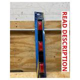 IDENTIFICATION LIGHT BAR W/RED LENS AND BLK BASE