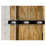 IDENTIFICATION LIGHT BAR W/RED LENS AND BLK BASE
