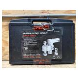 Ultra-Tow 6in. Adjustable Dual-Ball Mount with Third Ball, Aluminum, Class IV, 12,000-Lb. Trailer Weight, 5-5/8in. Drop, 6-1/2in. Rise, Fits 2in. Receivers