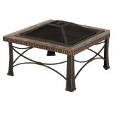 Outdoor Expression 30" Square Slate Fire Pit MSRP $199