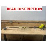 *RYOBI 25 cc 2-Stroke Attachment Capable Full Crank Straight Gas Shaft String Trimmer,(read description) MSRP $278