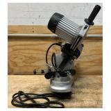 Strongway Electric Chainsaw Sharpener with Hydraulic Assist, 120V, 1/4in. to 3/4in. Pitch, 3400 RPM #57522 (see description) MSRP $117
