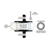 Ultra-Tow Lot of 2- XTP Ultra-Pack Trailer Hub, 5 on 4-1/2in., 1250-Lb. Capacity MSRP $170