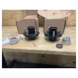 Ultra-Tow Lot of 2- XTP Ultra-Pack Trailer Hub, 5 on 4-1/2in., 1250-Lb. Capacity MSRP $170