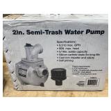 Lot of 2- 2in. Semi-Trash Water Pumps MSRP $160