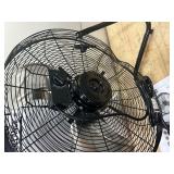 Ironton 20in. High-Velocity Fan, 4500 CFM, 3-Speed, Tilting Head, 120V, Air Circulator MSRP $49.99 (non working, sold as is)