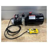 NorTrac 12 Volt DC Hydraulic Power Unit, L-H-L, Single Acting MSRP $419.99 (untested sold as is)