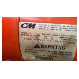 Overhead Crane With 1/2 Ton Hoist With Remote - Works