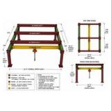 Overhead Crane With 1/2 Ton Hoist With Remote - Works