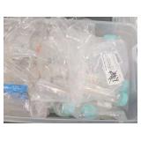 assortment of test tubes