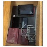 microscopic slide storage boxes and metal U-shaped rods
