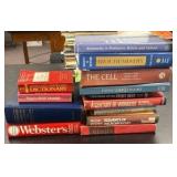 Various dictionaries and books.
