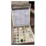 Advanced rock and mineral collection, 11 in lot