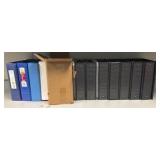 lot of binders, 2 inch