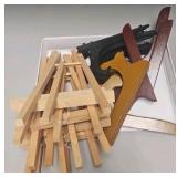 assortment of easels