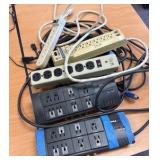 lot of surge protectors